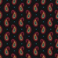 Paisley with Block Print Detail Seamless Pattern