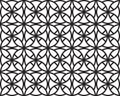 Black circular lines, simple pattern