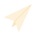 Paper Plane Flat Style Icon