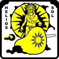 Helios or Sol God of Greek and Rome