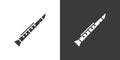 Clarinet flat web icon. Clarinet logo design. Woodwind instrument clarinet sign silhouette solid black icon vector design
