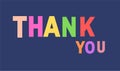 Simple Thank You Template for Presentation