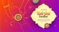 Happy Raksha Bandhan Banner Design Template