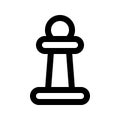 Chess Outline Style Icon