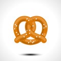 Tasty pretzel icon