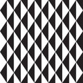 Black and white geometric seamless pattern