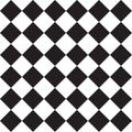 Black and white geometric seamless pattern