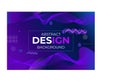 Abstract banner design with wave blend. Design for wallpaper, banner, background, landing page, wall art, invitation, posters