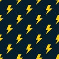 yellow lightning pattern
