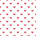 Love heart seamless pattern design vector background