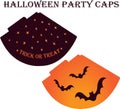 Halloween party cap hat Halloween Party Vintage cinema ticket concert and festival event, movie theater coupon Poster
