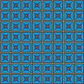 The square pattern is laid out in a pattern of eight rows. Royalty Free Stock Photo
