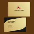 Adobe illustrator most quality and concaft business card. Royalty Free Stock Photo