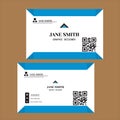 Adobe illustrator most quality and concaft business card. Royalty Free Stock Photo