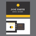 Adobe illustrator most quality and concaft business card. Royalty Free Stock Photo