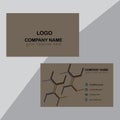 business card creative new concaft. Royalty Free Stock Photo