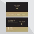 Business card creative using colour and new concaft. Royalty Free Stock Photo