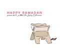 Happy Ramadan Mubarak Royalty Free Stock Photo