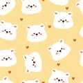 seamless pattern cartoon bears