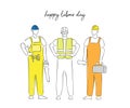 Happy Labour Day Royalty Free Stock Photo