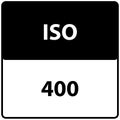 ISO 400 camera icon se