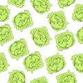 Cabbage pattern. For packaging, wrapping paper.