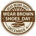 Wear Brown Shoes Day