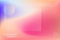 Beauty Desert Color Morph Background Concept Blur Effect Gradient Shape Glass Effect