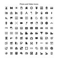 Photo and Video Icons