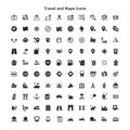 Travel and Maps Icons