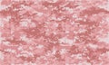 Pink texture military camouflage repeats seamless army background. Girly Camo. Royalty Free Stock Photo