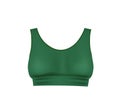 Green bra top