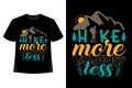 Hiking Mountain Adventure T-shirt Design