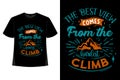 Hiking Mountain Adventure T-shirt Design