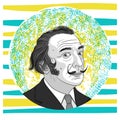 Salvador Dali Royalty Free Stock Photo