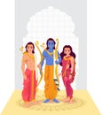 lord rama with sita lakshman