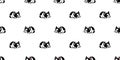 dog seamless pattern french bulldog crouch hungry face sleeping vector cartoon puppy pet doodle
