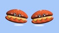 3D Cute Burger