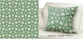 Pattern Seamless Repeat Pattern for Fabric textile, cushion cover, tile, wallpaper.