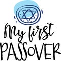 Babies First Passover Royalty Free Stock Photo