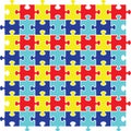 Autism puzzle, autism awareness, proud autism, autism day, vector illustration file