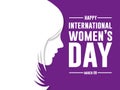 International Women\'s Day is celebrated on the 8th of March annually around the world. Royalty Free Stock Photo