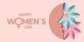 International Women\'s Day is celebrated on the 8th of March annually around the world. Royalty Free Stock Photo