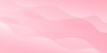 Abstract soft pink curve background, pink beauty dynamic wallpaper with wave shapes. Royalty Free Stock Photo