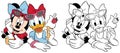 Mickey Mouse and Friends, Minnie Summer, Daisy Duck