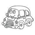 car cartoon vector Royalty Free Stock Photo