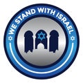 We Stand With Israel logo