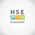 HSE Health Safety Environment Management Design Infographic for business and organization