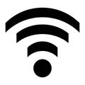 Wi-fi icon Royalty Free Stock Photo