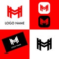 Vector logo template is great for your business Royalty Free Stock Photo